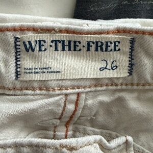 Free People Women's Jeans - Cream